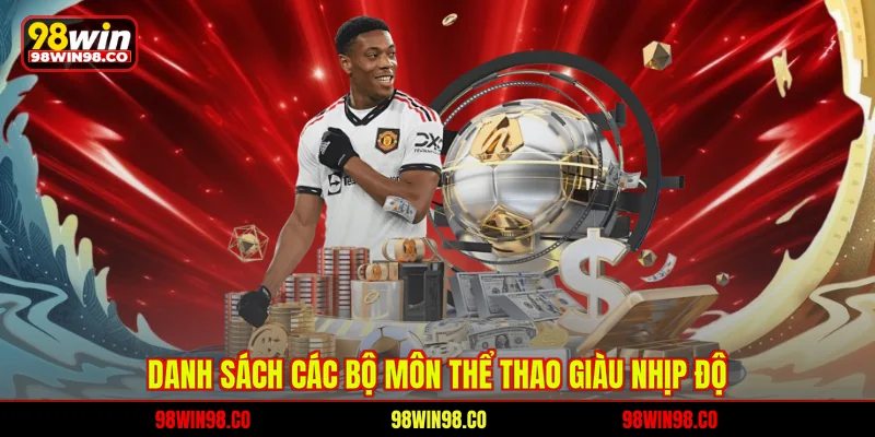Danh sách các bộ môn thể thao giàu nhịp độ