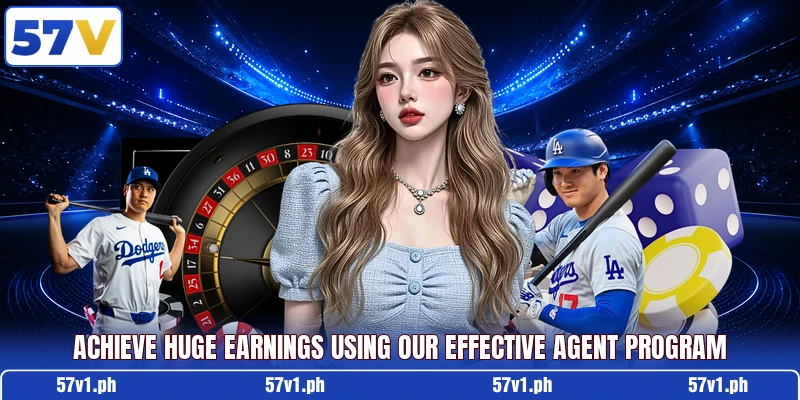 Achieve huge earnings using our effective agent program Achieve huge earnings using our effective agent program