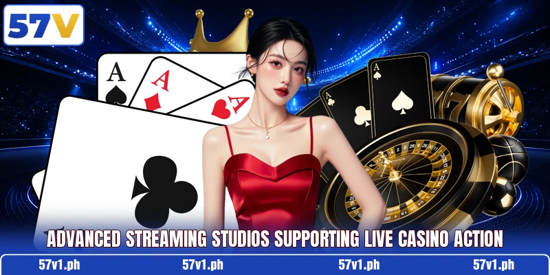 Advanced streaming studios supporting live casino action Advanced streaming studios supporting live casino action