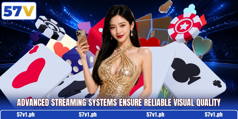 Advanced streaming systems ensure reliable visual quality Advanced streaming systems ensure reliable visual quality