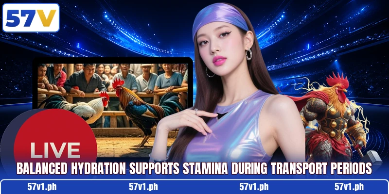 Balanced hydration supports stamina during transport periods Balanced hydration supports stamina during transport periods