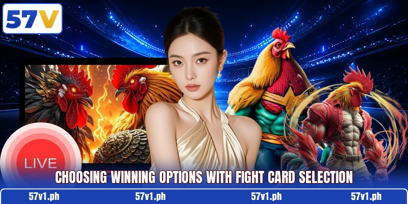 Choosing winning options with Fight Card Selection Choosing winning options with Fight Card Selection