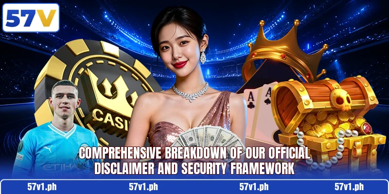 Comprehensive breakdown of our official disclaimer and security framework Comprehensive breakdown of our official disclaimer and security framework