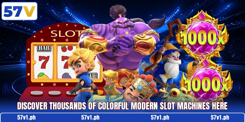 Discover thousands of colorful modern slot machines here Discover thousands of colorful modern slot machines here
