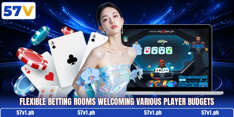 Flexible betting rooms welcoming various player budgets Flexible betting rooms welcoming various player budgets