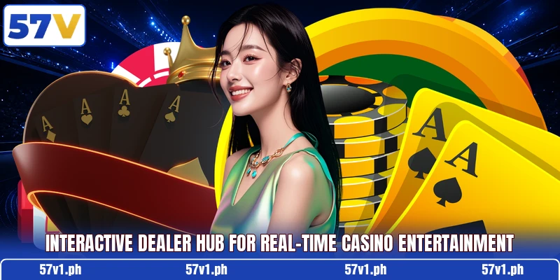 Interactive Dealer Hub For Real-Time Casino Entertainment Interactive Dealer Hub For Real-Time Casino Entertainment