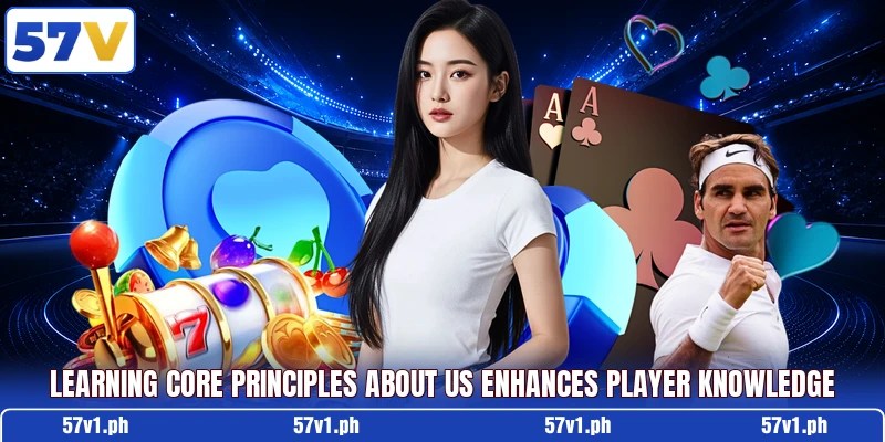 Learning core principles about us enhances player knowledge Learning core principles about us enhances player knowledge