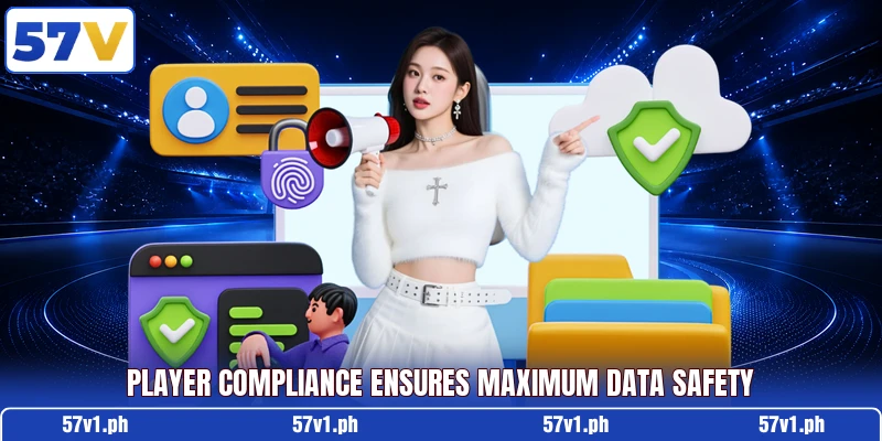 Player compliance ensures maximum data safety Player compliance ensures maximum data safety