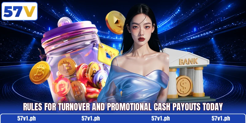 Rules for turnover and promotional cash payouts today Rules for turnover and promotional cash payouts today