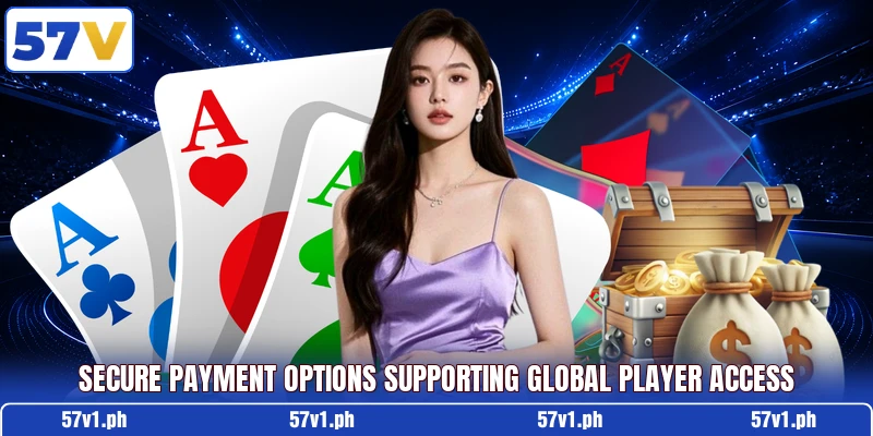 Secure payment options supporting global player access Secure payment options supporting global player access