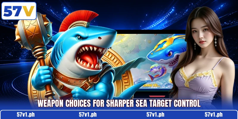 Weapon choices for sharper sea target control Weapon choices for sharper sea target control